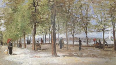 Vincent Van Gogh Lane at the Jardin du Luxembourg  (nn04)